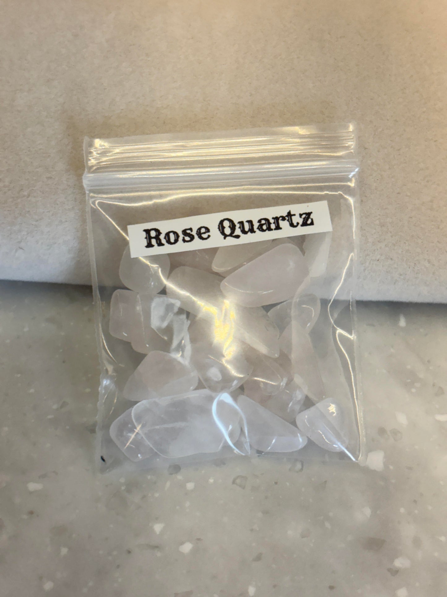 Rose Quartz Chips